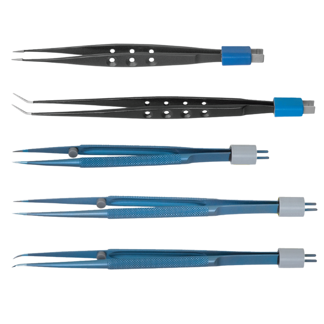 Bipolar Website Page Product Images - Straight and Round Handle Forceps 